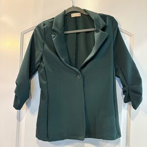Women's Altered State Dark Green Blazer